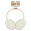 Superdrug cream coloured faux fur ear muffs (British brand)