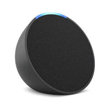 Amazon Echo Pop Charcoal smart speaker, imported from the UK