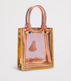 Schiaparelli mini vinyl Face top-handle bag - British product