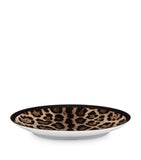 Dolce&Gabbana leopard print bread plates 17cm - British product