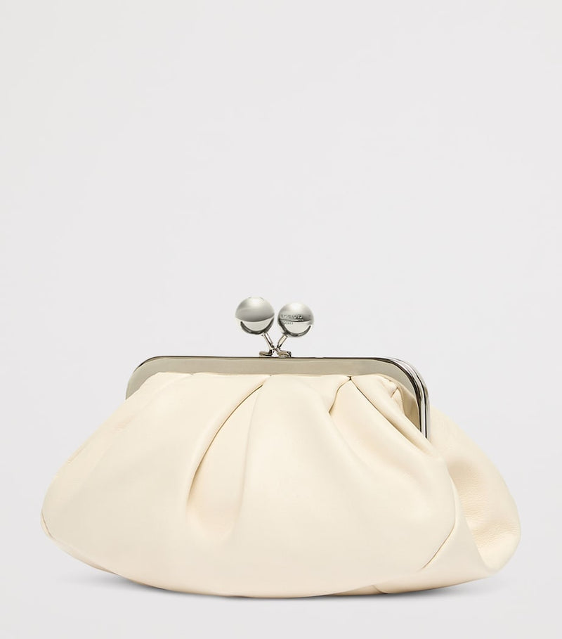 Weekend Max Mara Pasticcino lambskin clutch bag - British product