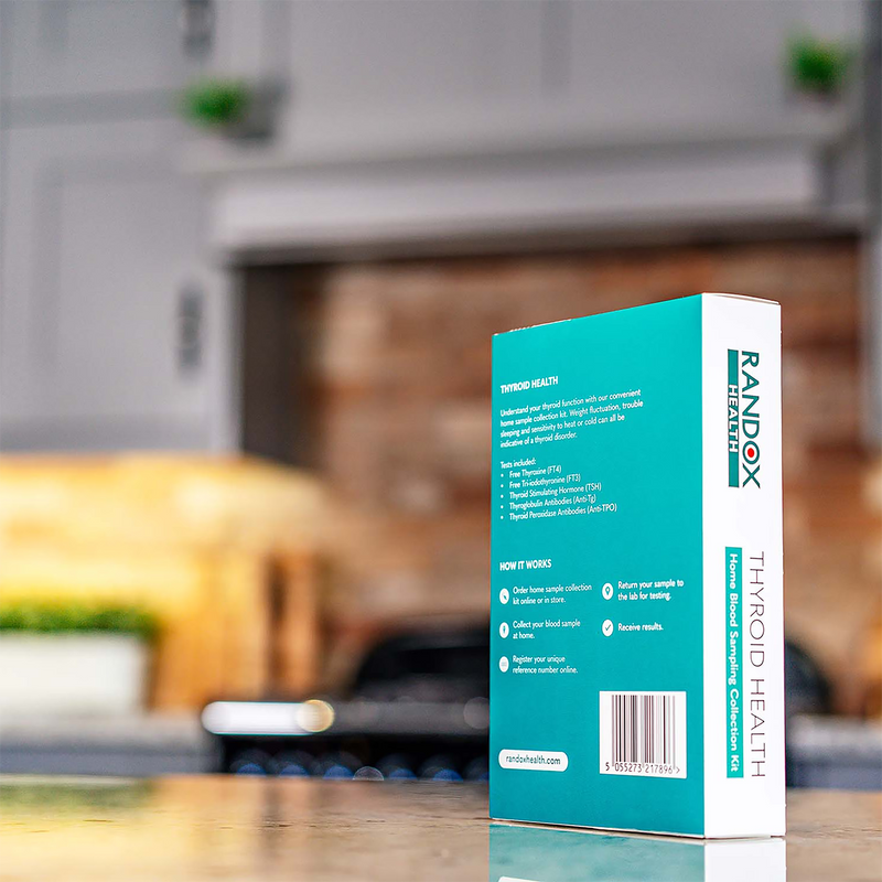 Randox thyroid home test kit, UK version