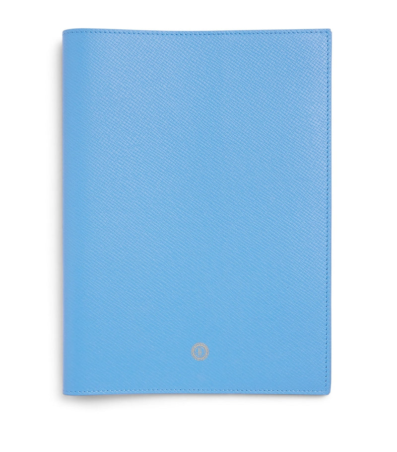 Harrods leather refillable notepad sleeve (British brand)