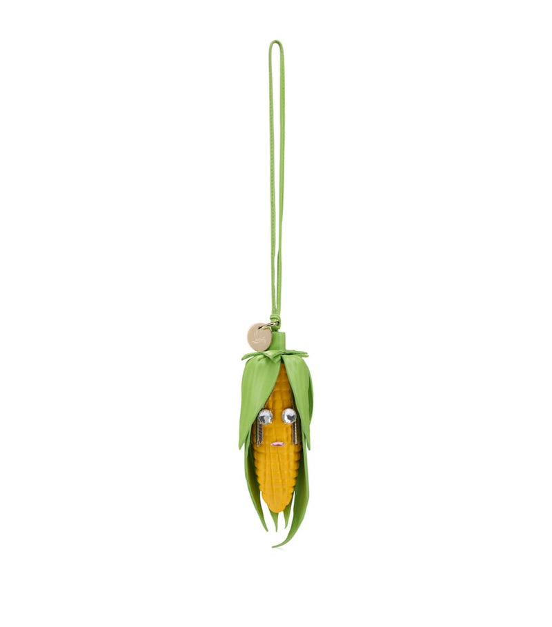 Christian Louboutin leather corn bag charm (British brand)