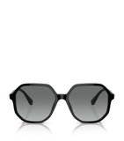 Swarovski crystal-adorned oversized sunglasses (British brand)