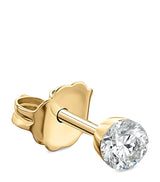 Harrods Maria Tash Gold Invisible Set Diamond Stud Earring (2.5mm)- Buy online at McGrocer
