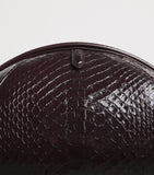 Alaïa snakeskin purse clutch bag 14x28cm (British brand)
