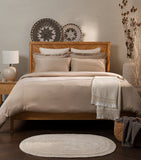 Hamam Astra jacquard king duvet cover (British brand)