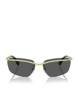 Harrods Swarovski Embellished SK7001 Sunglasses- Buy online at McGrocer