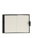 Anya Hindmarch A5 leather journal with Eyes motif and refillable paper pad - British product