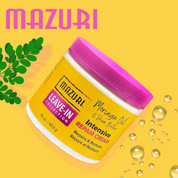 Mazuri Intensive Repair Cream Leave In 453g, imported from the UK