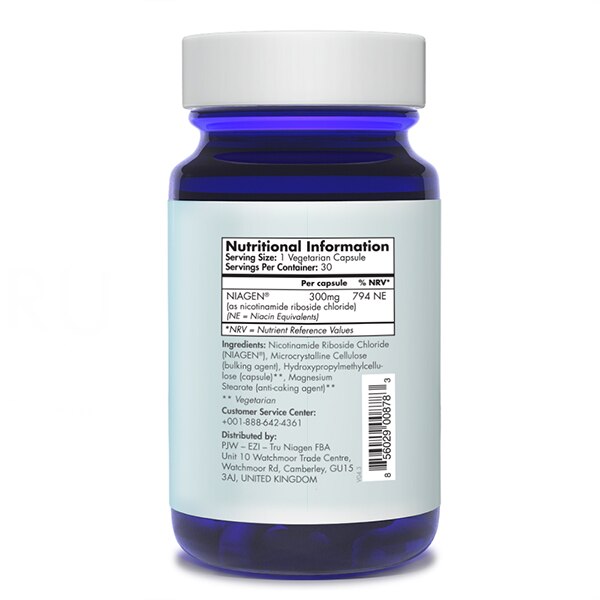 Tru Niagen 300mg 30 Capsules GOODS Superdrug