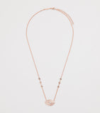 Jacquie Aiche rose gold diamond Evil Eye necklace, imported from the UK