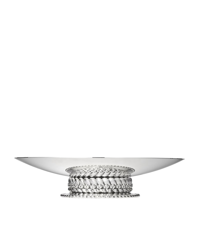 Christofle Babylone silver-plated centrepiece 40cm (British brand)