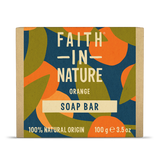 Holland & Barrett Faith In Nature Orange Hand Soap Bar 100g- Buy online at McGrocer