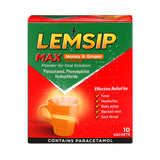 Holland & Barrett Lemsip Max Cold & Flu Honey & Ginger Sachets 10- Buy online at McGrocer