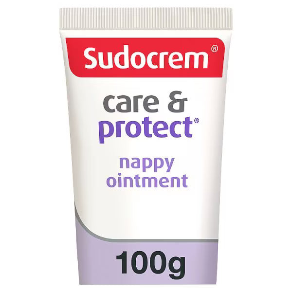 Sudocrem Nappy Cream Care and Protect 100g (British brand)