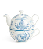 Harrods bone china tea set teacup teapot, imported from the UK