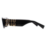Miu Miu women designer sunglasses MU11WS black, UK version