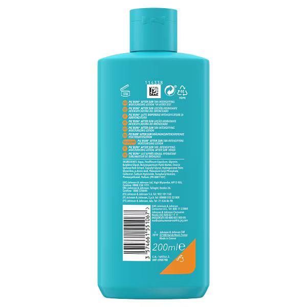 Piz Buin Aftersun Lotion 200ml, imported from the UK