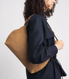 Claudie Pierlot suede shoulder bag H24cm, imported from the UK