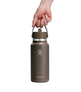 Harrods Wide Mouth Insulated Water Bottle with Flex Straw Cap 946ml- Buy online at McGrocer
