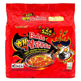 Samyang buldak ramen 2x spicy hot chicken multipack, UK version