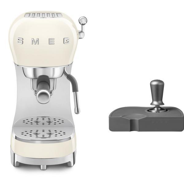 Smeg espresso machine cream, British product