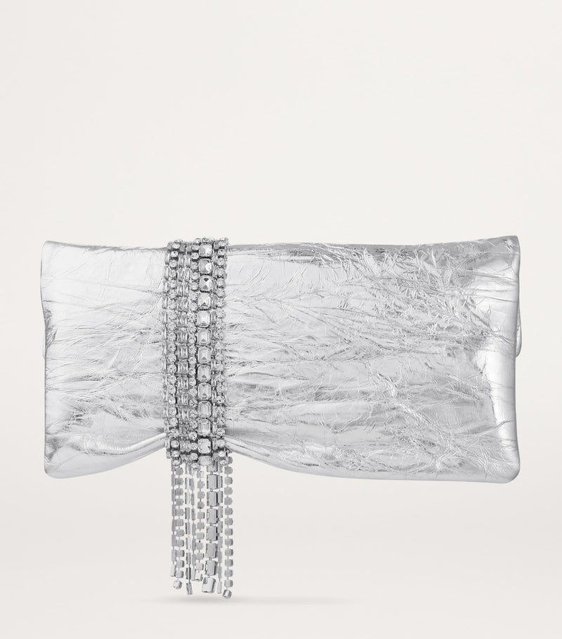 Jimmy Choo Zandra clutch bag with crystal belt - British product