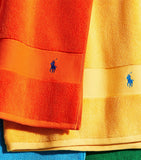 Ralph Lauren Polo Player Guest Towel 40cm x 75cm, imported from the UK
