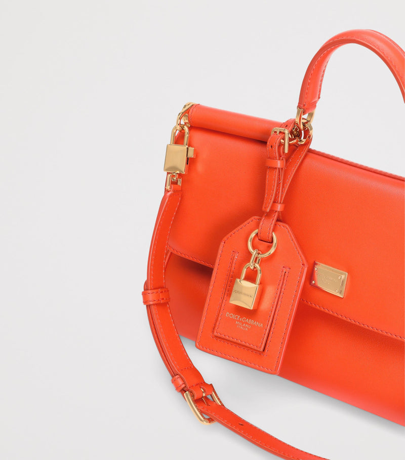 Dolce&Gabbana My Sicily leather top-handle bag, imported from the UK