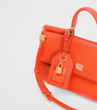 Dolce&Gabbana My Sicily leather top-handle bag, imported from the UK