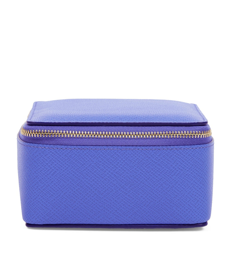 Smythson large calfskin Panama trinket case (British brand)