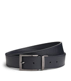 Emporio Armani grained leather belt (British brand)