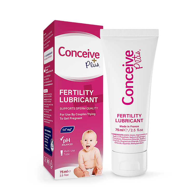 Conceive Plus fertility lubricant tube 75ml, imported from the UK