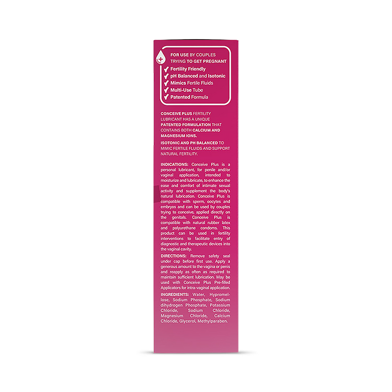 Conceive Plus fertility lubricant tube 75ml, imported from the UK