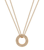 Boodles Roulette rose gold diamond pendant necklace - British product