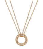 Boodles Roulette rose gold diamond pendant necklace - British product