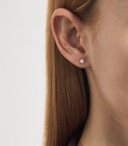 Harrods rose gold diamond stud earrings 0.25ct, UK version