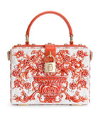 Dolce & Gabbana Dolce Box resin handbag top-handle, imported from the UK