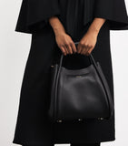 Max Mara Marine top-handle bag in calf leather - British product