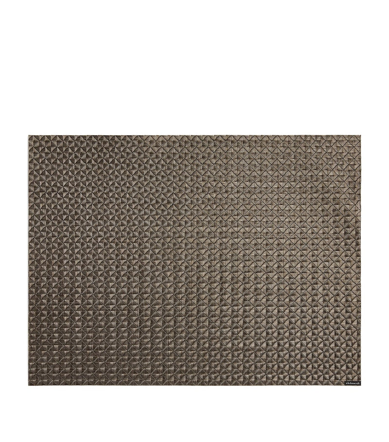 Chilewich Origami rectangular placemat 36cm x 48cm - British product