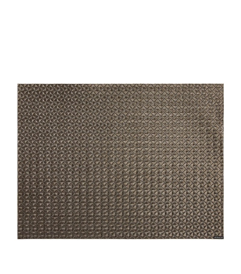 Chilewich Origami rectangular placemat 36cm x 48cm - British product