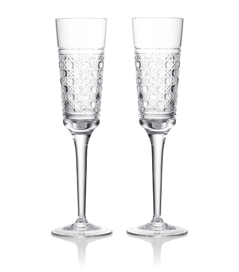 Waterford Opulence champagne flutes set of 2 185ml (British brand)