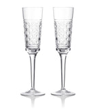 Waterford Opulence champagne flutes set of 2 185ml (British brand)
