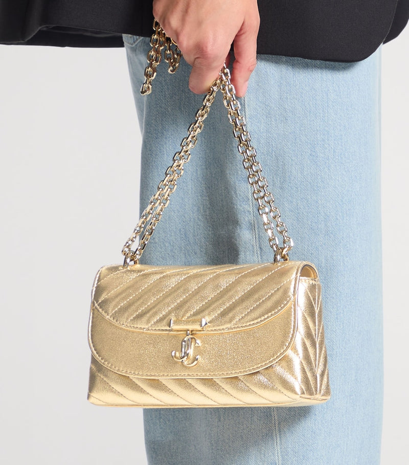 Jimmy Choo small curve leather cross-body bag (British brand)