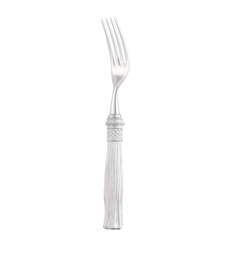 Christofle Pompon silver-plated cutlery set 4-piece - British product