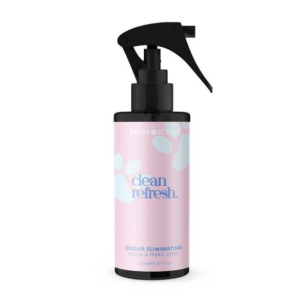 Sassy Scents Clean Refresh Fabric Spray 150ml (British brand)