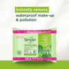 Simple biodegradable face wipes 50 wipes (British brand)
