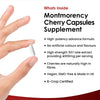 New Leaf Products Montmorency Cherry capsules 120 count, imported from the UK